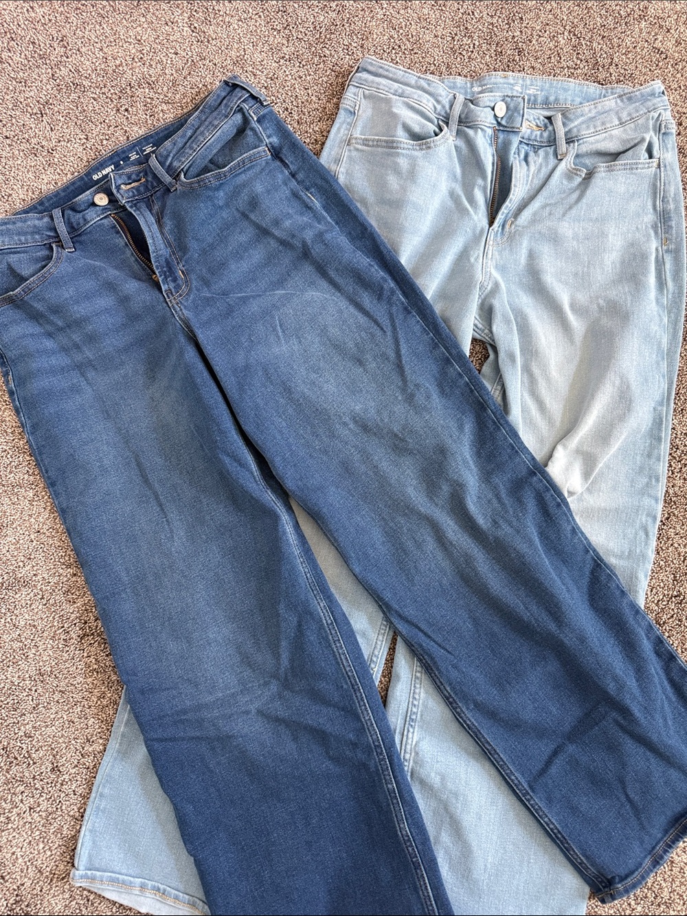 Old navy bundle size 8 wide leg wow jeans